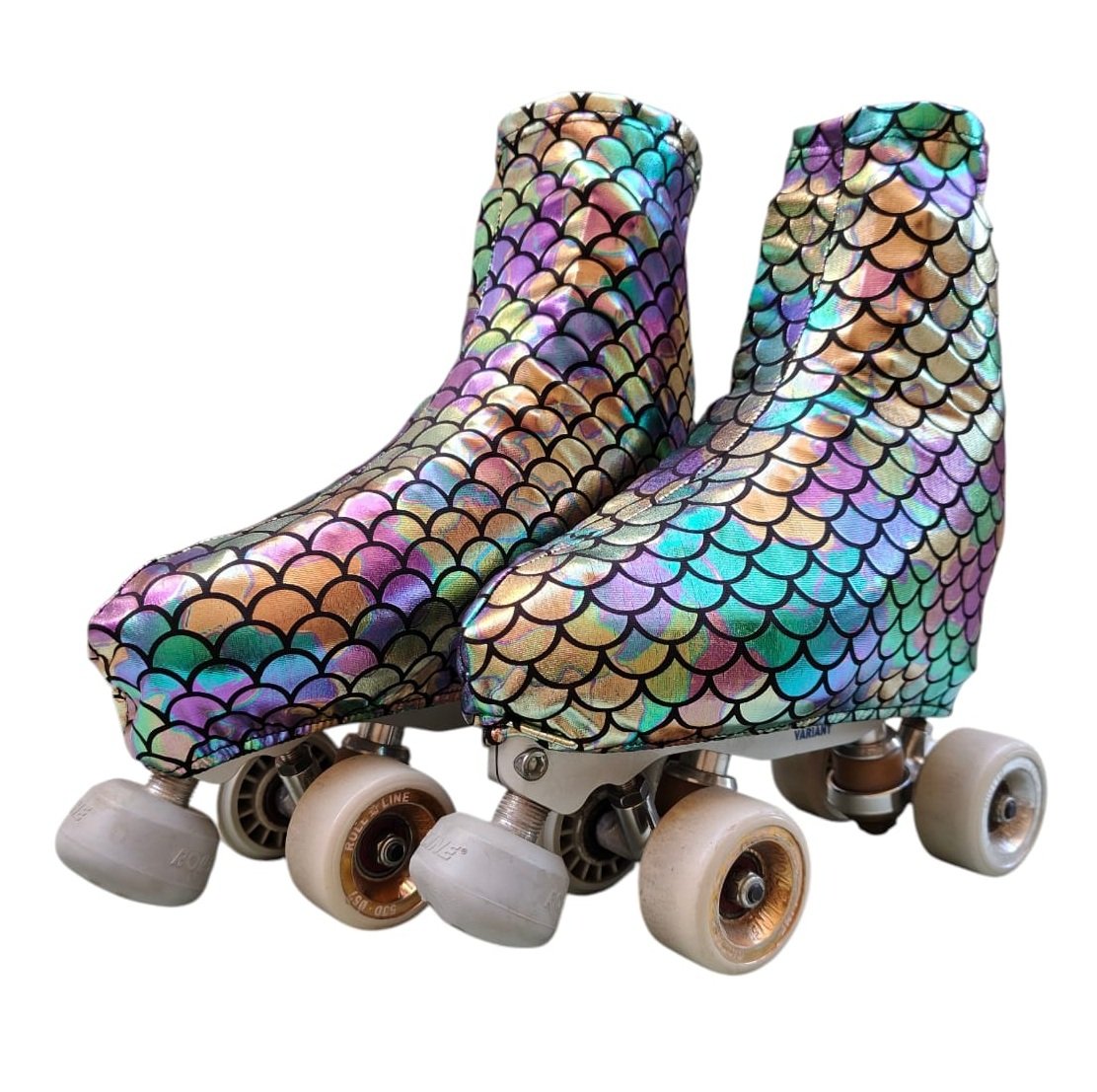 Cobre Botas Para Patins Cores Brilhantes - Imagem 4